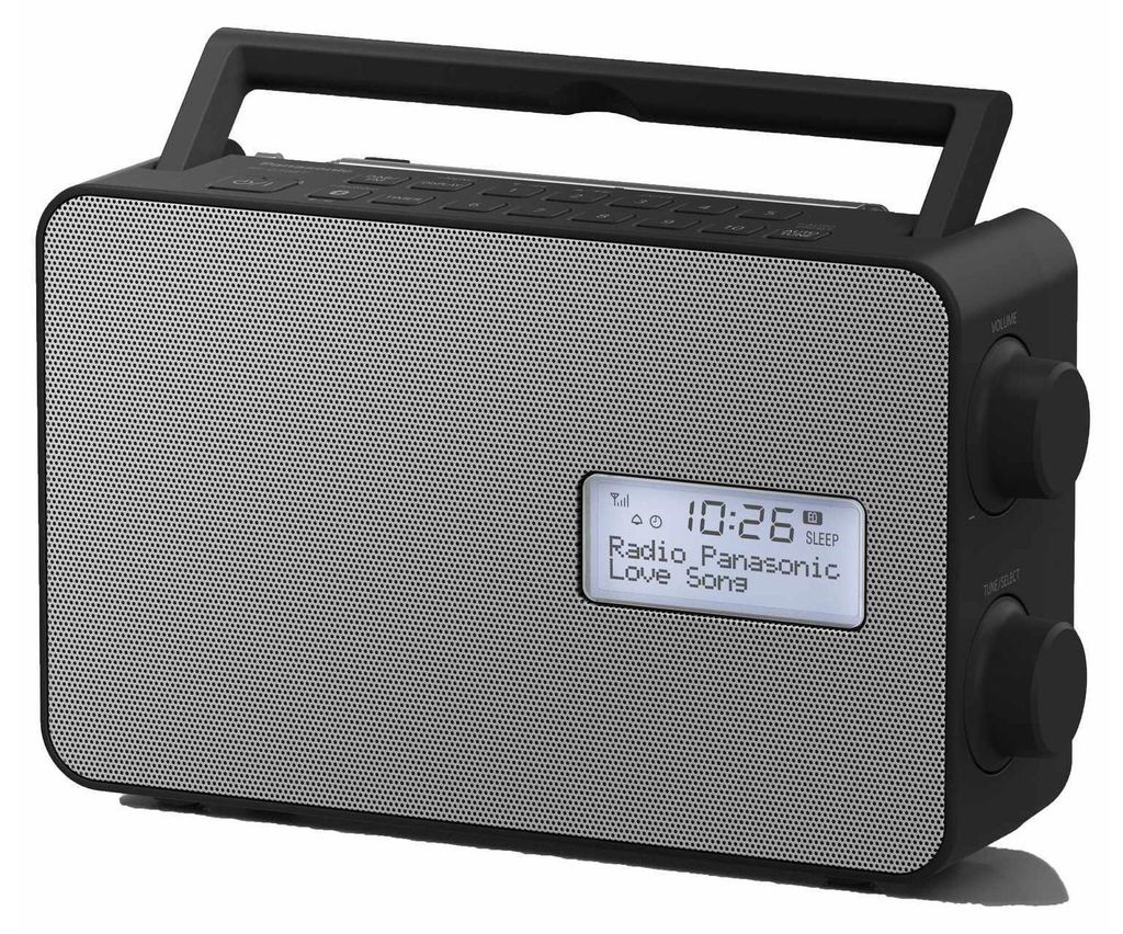 Panasonic RF-D30BTEG Radio Portatile Digitale Nero Grigio Immagine del prodotto 