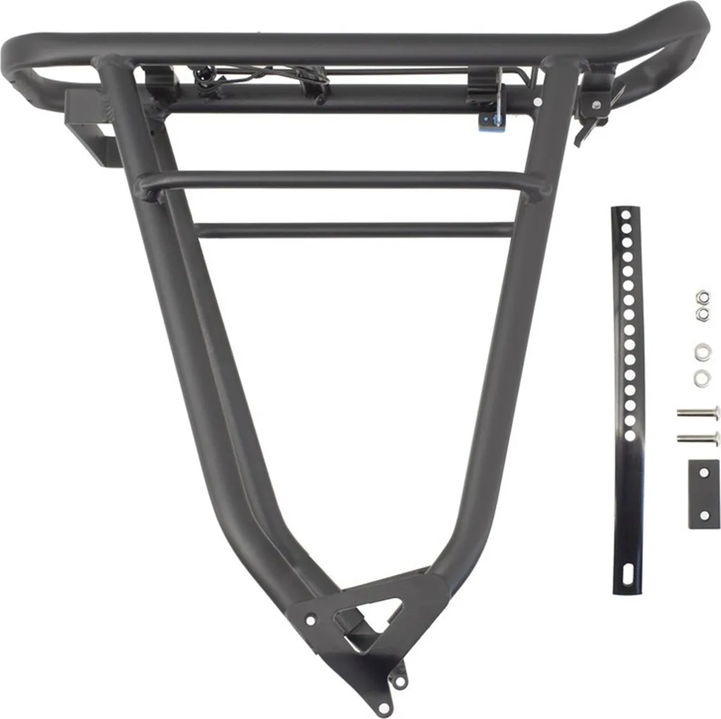 Porte-bagages arrière pour VTC Haibike TREKKING 8/11 noir renforcé