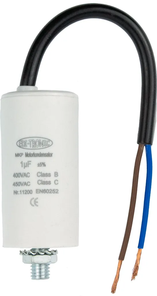 Réparer moteur avec condensateur 1µF 450V MKP branchement par fil