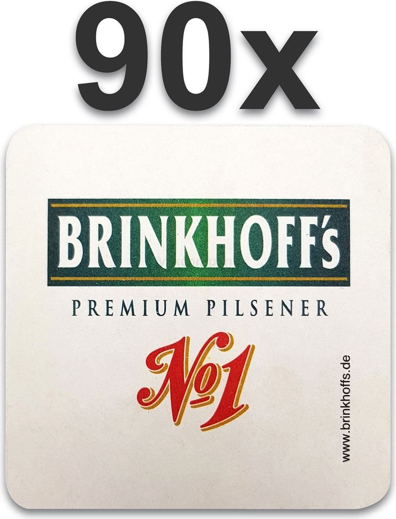 Brinkhoffs Bierdeckel Untersetzer Bierfilz - 90er Packung Produktbild 