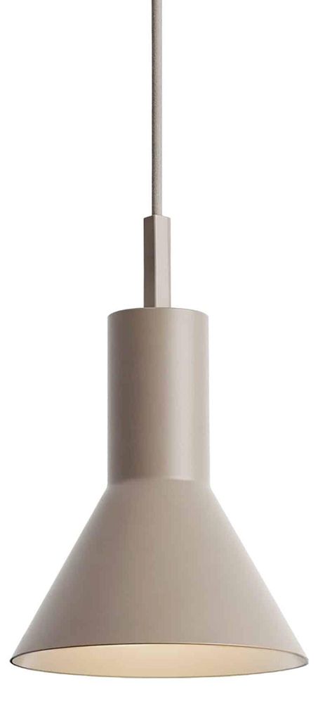 it's about RoMi - Hängeleuchte Stavanger - Sand - Ø14.5x250cm Hängelampe - Esstischlampe - Wohnzimmerlampe - Schlafzimmerlampe - Wohnzimmer