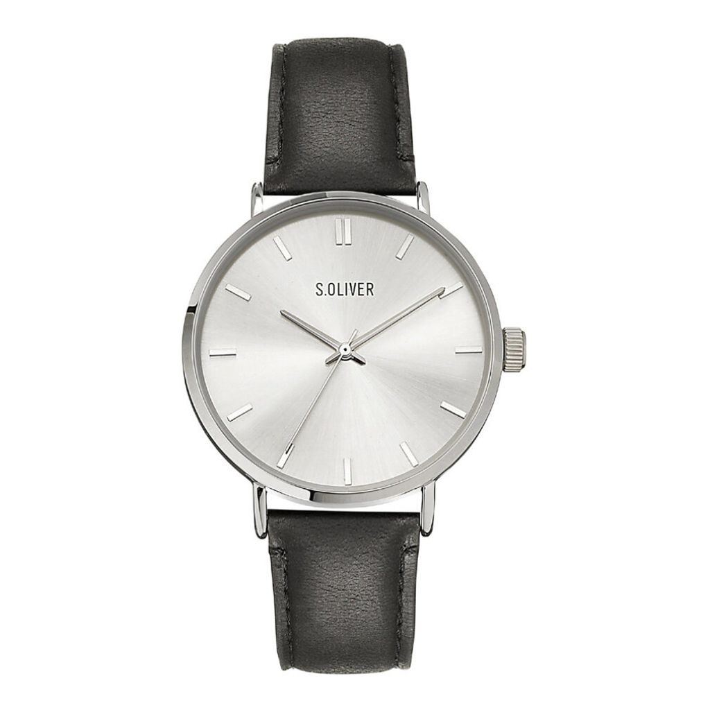s.Oliver Herren Uhr Armbanduhr Leder SO-4228-LQ Produktbild 