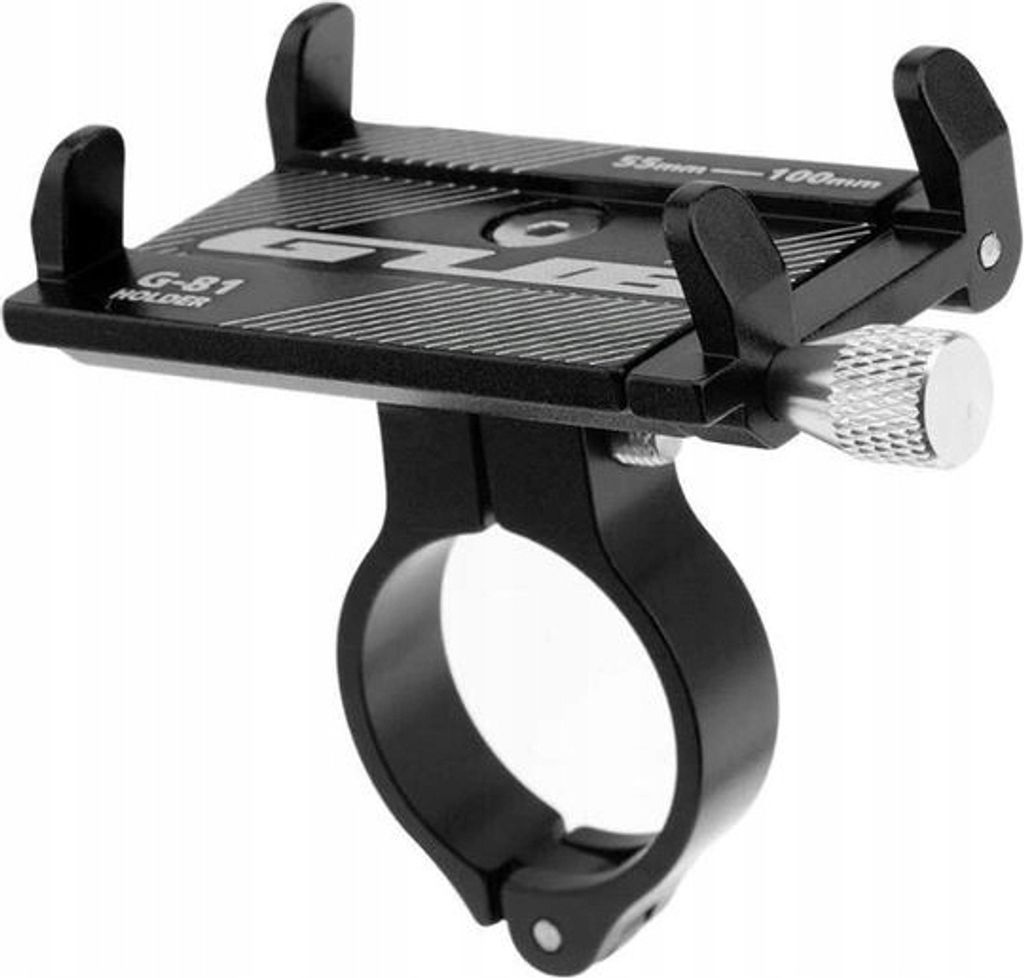 Robuste Handyhalterung GUB G-81 für Xiaomi M365 / M365 PRO / PRO 2 / 1S / Motus Roller - Farbe Schwarz