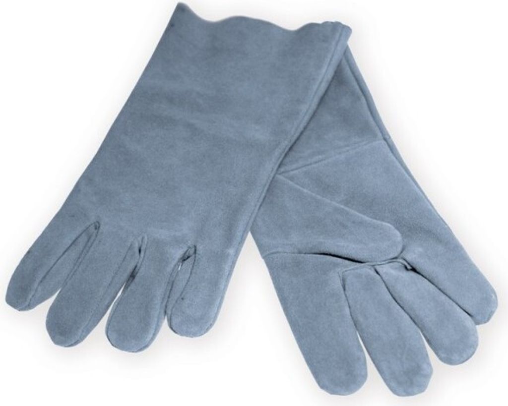 Rindspaltleder Schweißerhandschuhe Länge 37cm Produktbild 