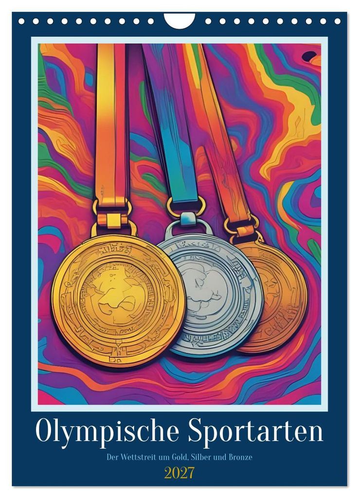 Olympische Sportarten (Wandkalender 2027 DIN A4 hoch), CALVENDO Monatskalender