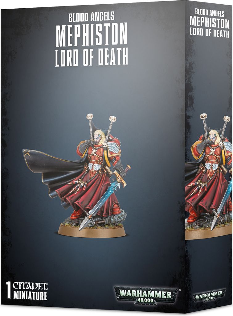 Warhammer 40.000 Blood Angels Mephiston Lord of the Death Produktbild 