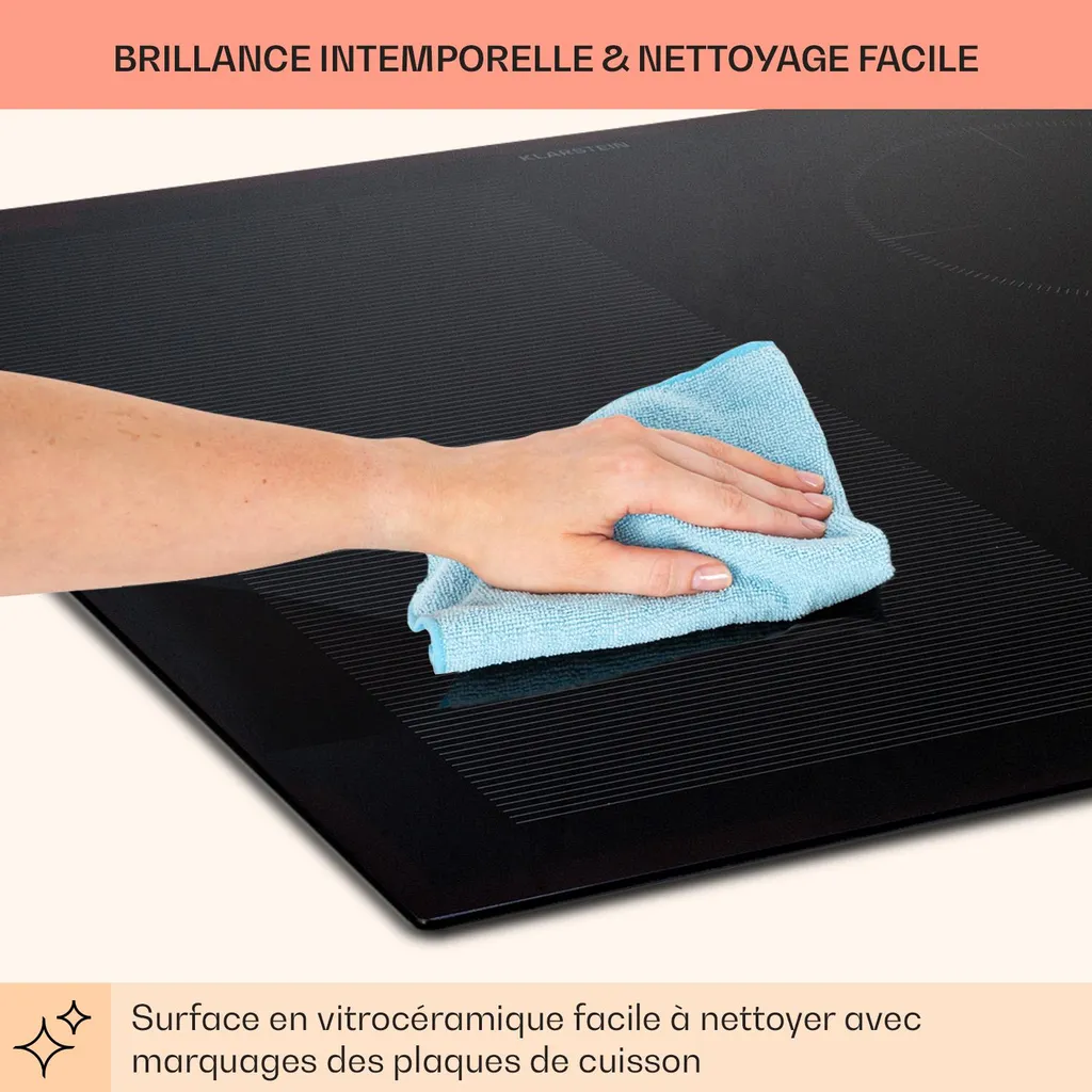Plaque à Induction avec ThermoBoost 7000W et Commande Magnétique Unique - 8