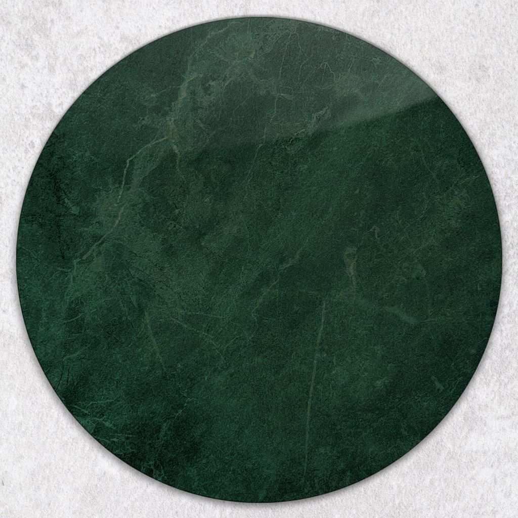Glas-Herdabdeckplatten Glaskeramikkochfeld-Abdeckung Spritzschutz Glas Runden Schneidebrett fi40 cm - Marmor Farbe
