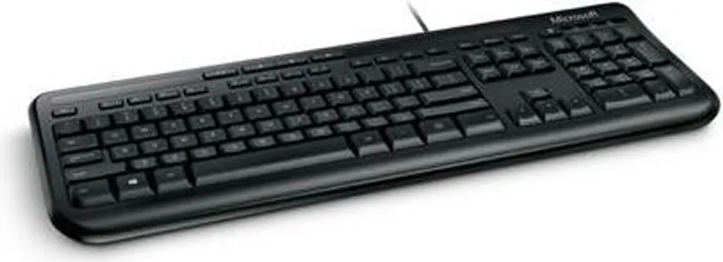Clavier Filaire Microsoft 600 Résistant aux Éclaboussures ANB-00021 USB