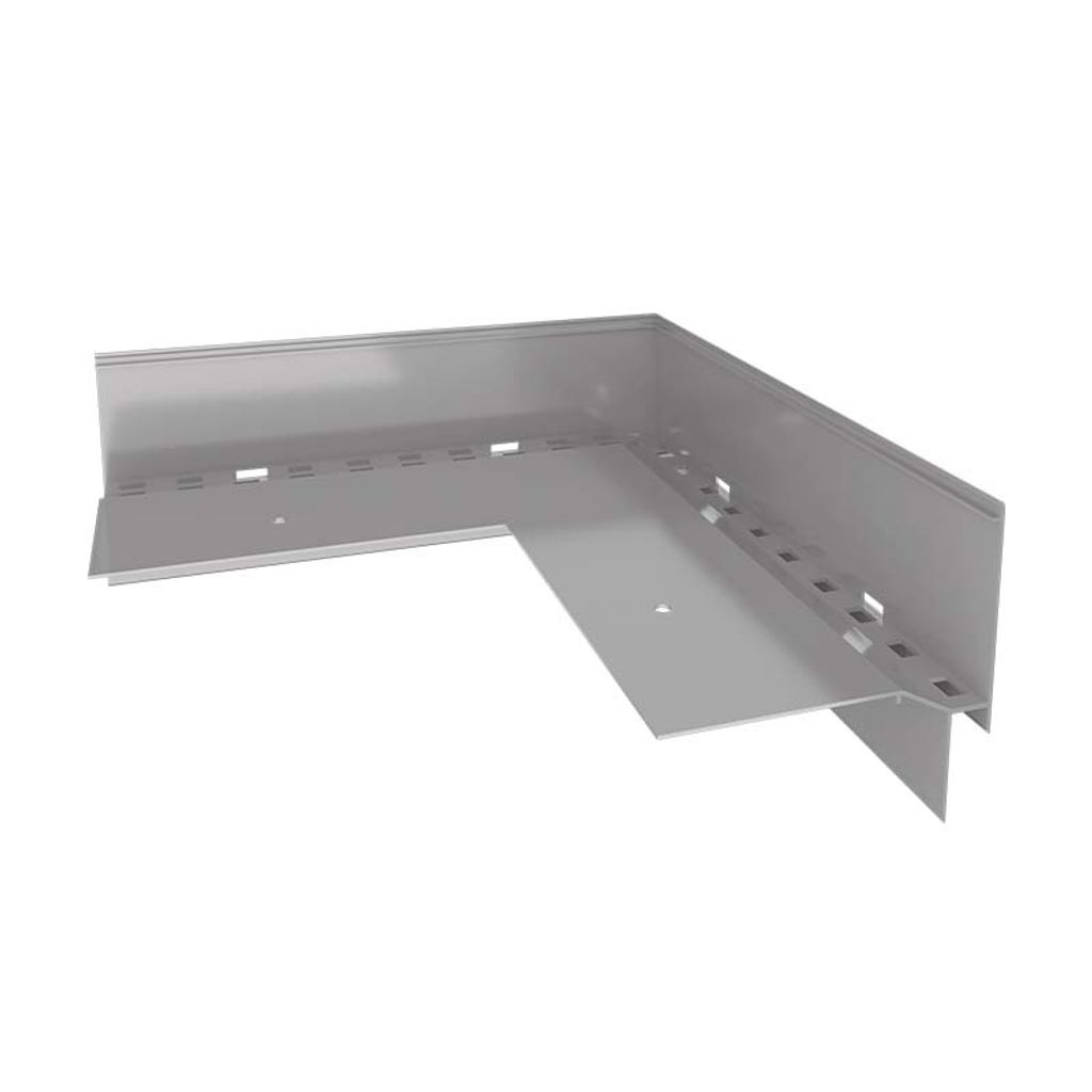 Perfil de canalón de aluminio Renoplast W60, base de Imagen del producto 