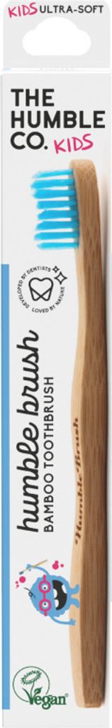 The Humble Co. 16463, Zahnbürste, Kind, Blau, Holz, Kurz, Produktbild 