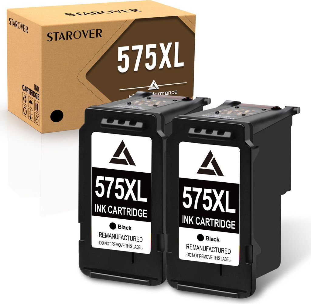 STAROVER Schwarz für CANON PG-575 576 XXL Patronen Produktbild 