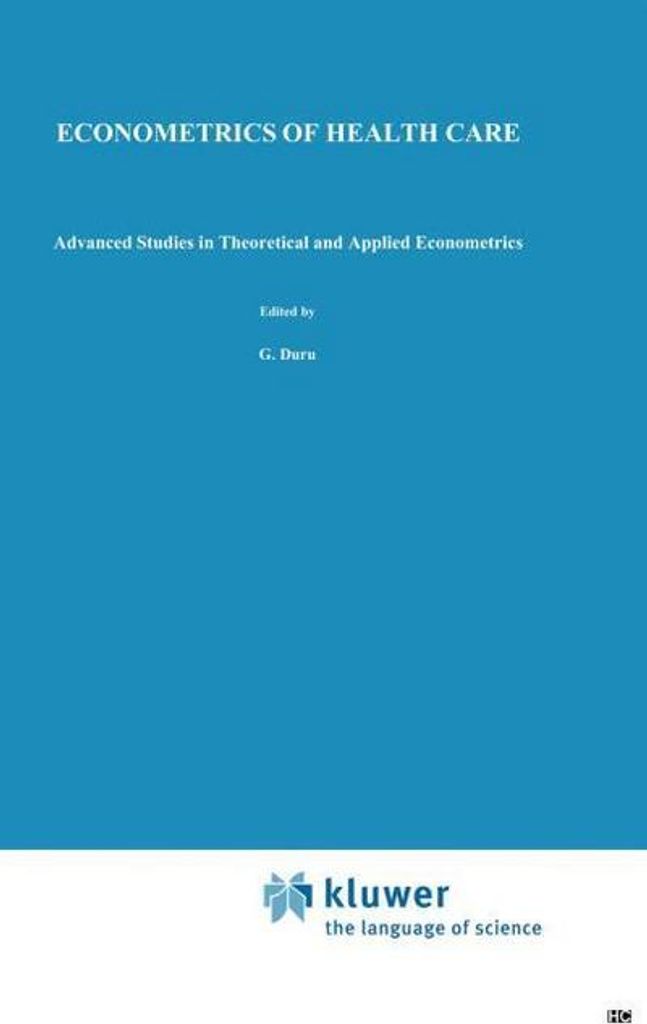 Econometrics of Health Care