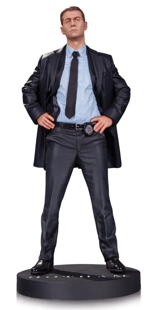 Figurine James Gordon Gotham en résine sculptée objet de décoration