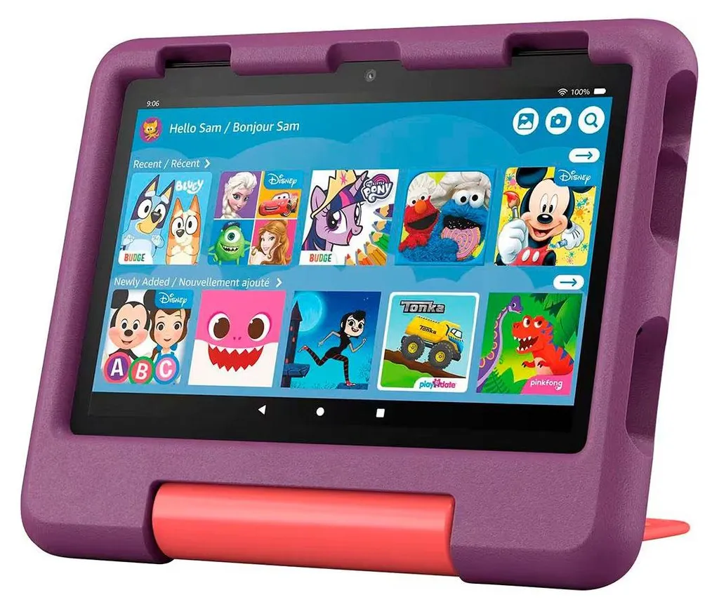 Fire HD 8 Kids Tablette Violette 32Go WiFi avec Écran HD et Coque Antichoc