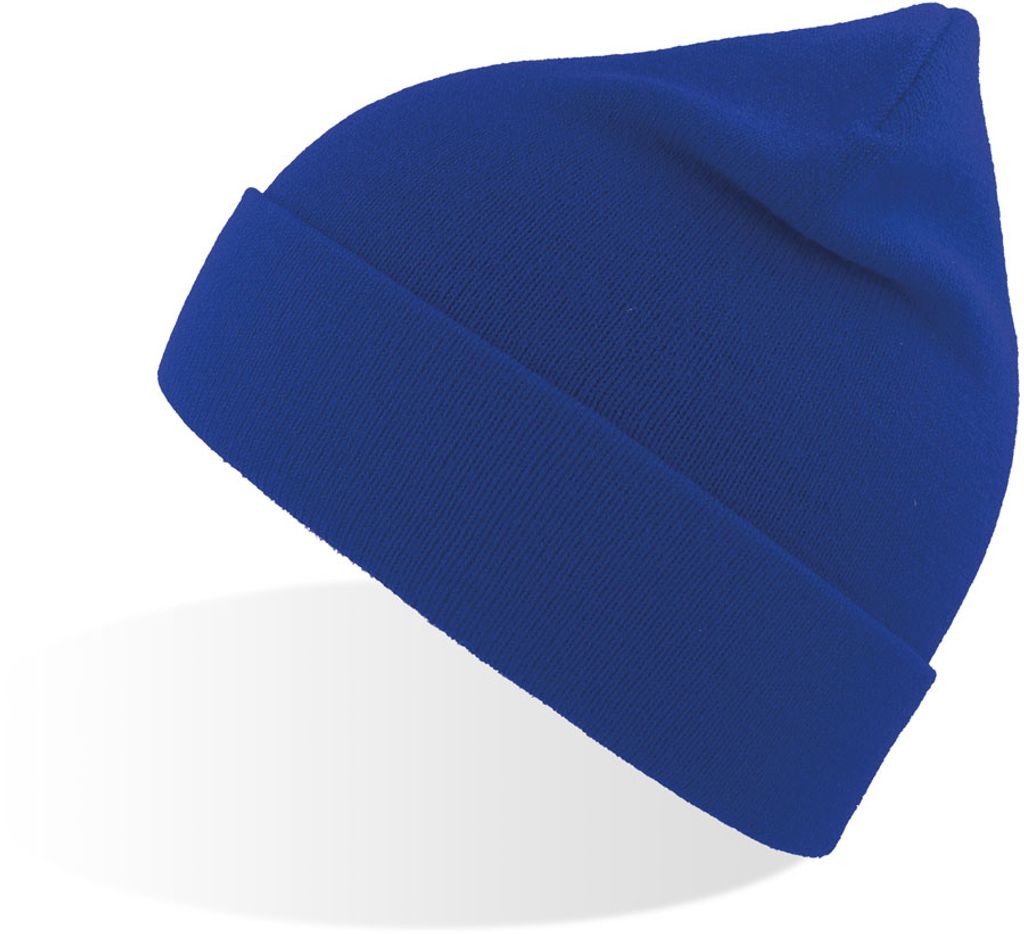 B-Static Beanie - Beanie mit Bündchen - 2-lagig - Farbe: Royal - Größe: One Size