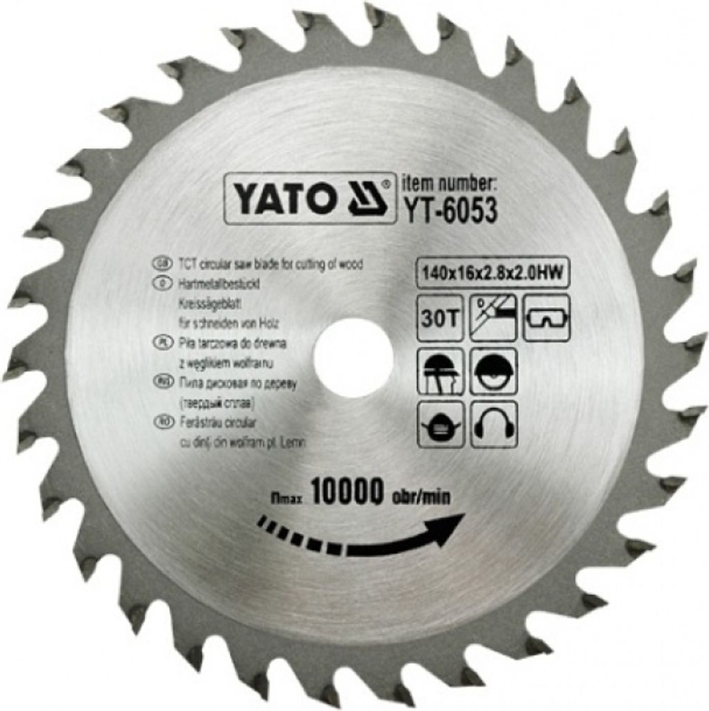 YATO Trennscheibe Winkelschleifer YT-6053 2.0mm 16mm 140mm Produktbild 