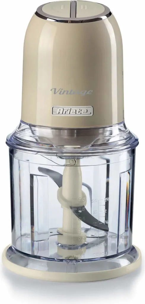 OFFERTA Tritatutto Ariete 438 Beige - 400W 4 Lame Inox - Prezzo Shock
