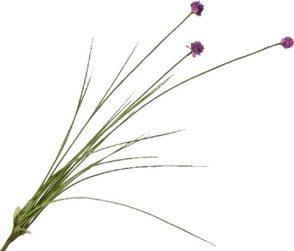Silk-ka Künstliche Blume Seidenblume Allium-Stiel Seide Lavendel 95 cm