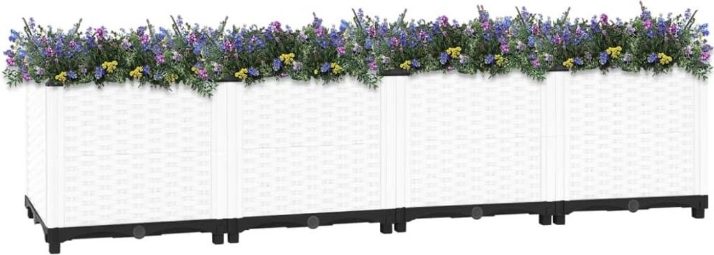 vidaXL Letto rialzato 160x40x38 cm in polipropilene Immagine del prodotto 