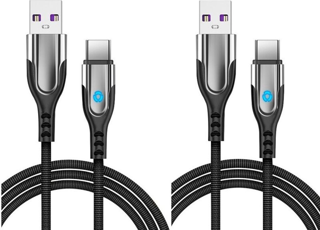 INF 2er-Pack Typ-C-auf-USB-Kabel 3,1 A, Produktbild 