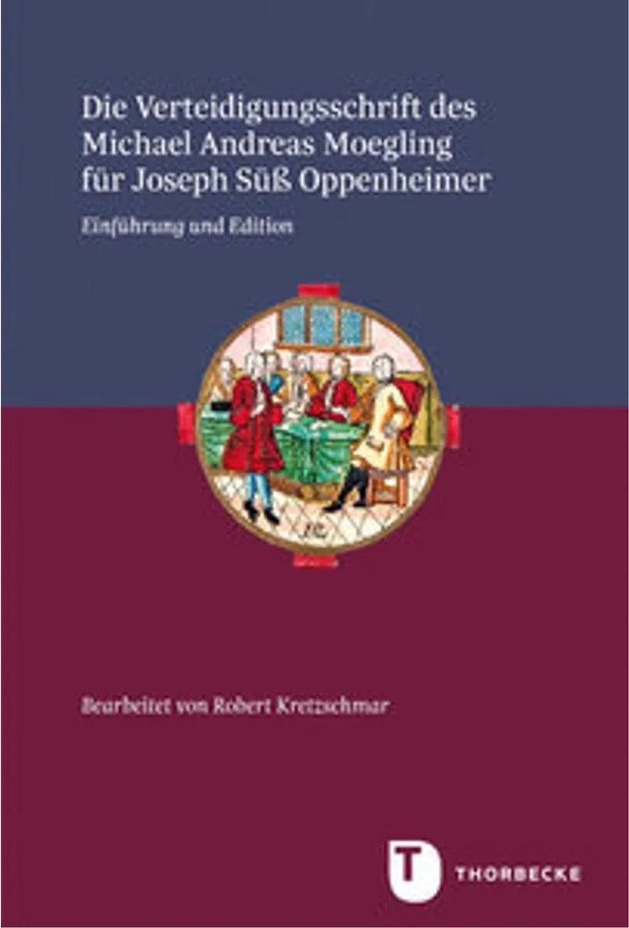 Livre Moegling : Défense de Joseph Süß Oppenheimer - Édition 24cm