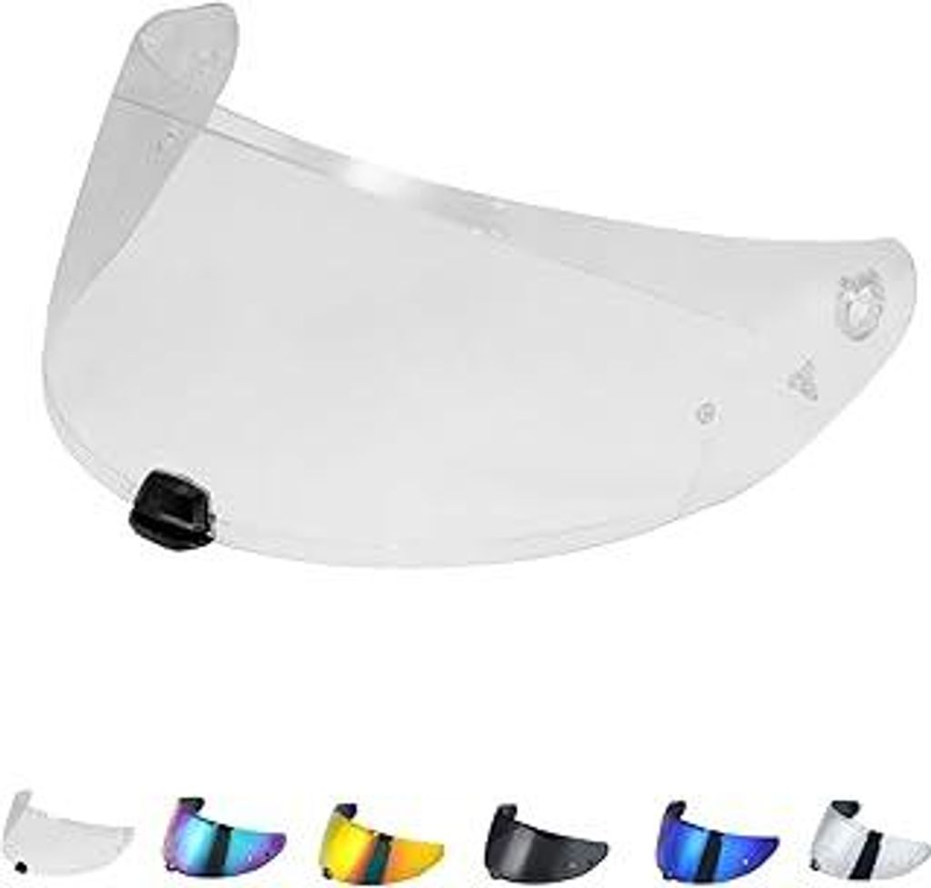 Motorradhelm Visier für i70 i10 HJ-31,Helmvisier Motorrad Windschutz Helm Objektiv Visier Vollgesichts,Helmvisiere Zubehör Ersatz(Klar)