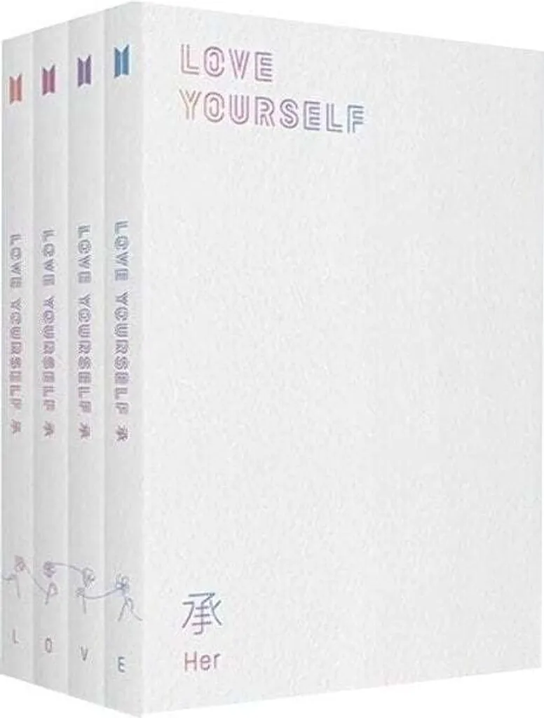 Format CD BTS Love Yourself Her édition aléatoire sous blister officiel