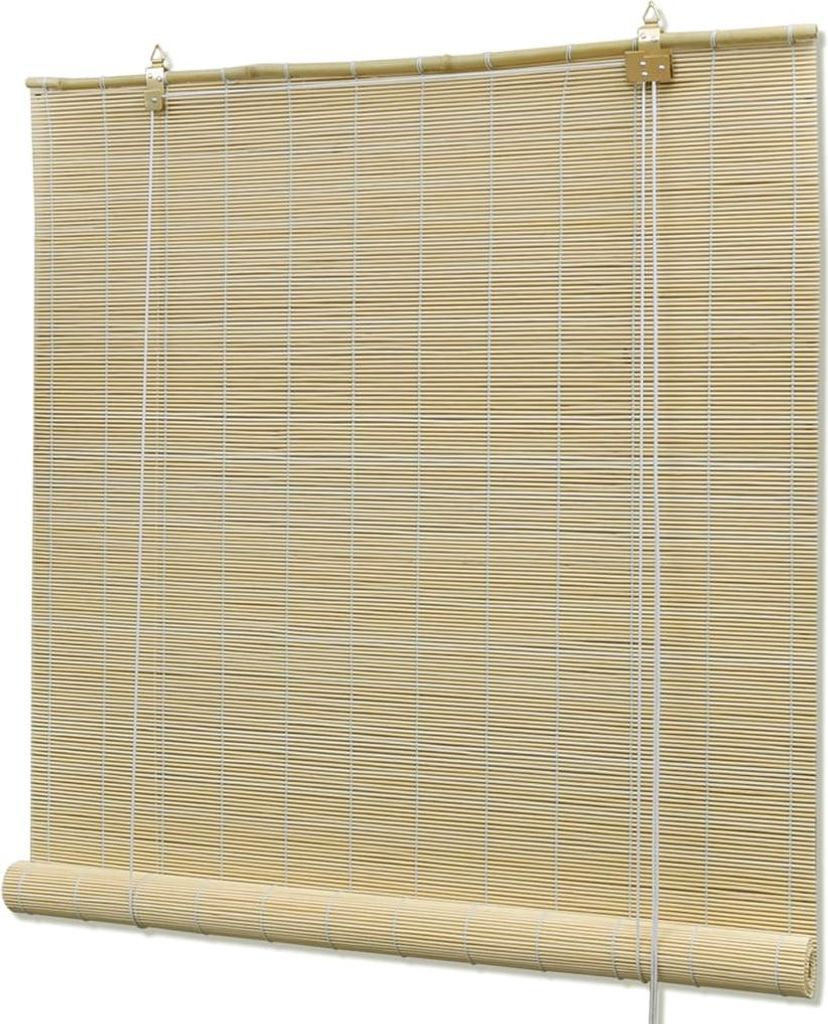 vidaXL Bambusová roleta 140x220 cm Příroda Obrázek produktu 