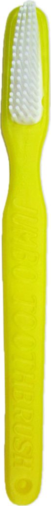 Riesen Zahnbürste 28 x 2 x 2.5 cm | Farbwahl Farbe: Gelb Produktbild 