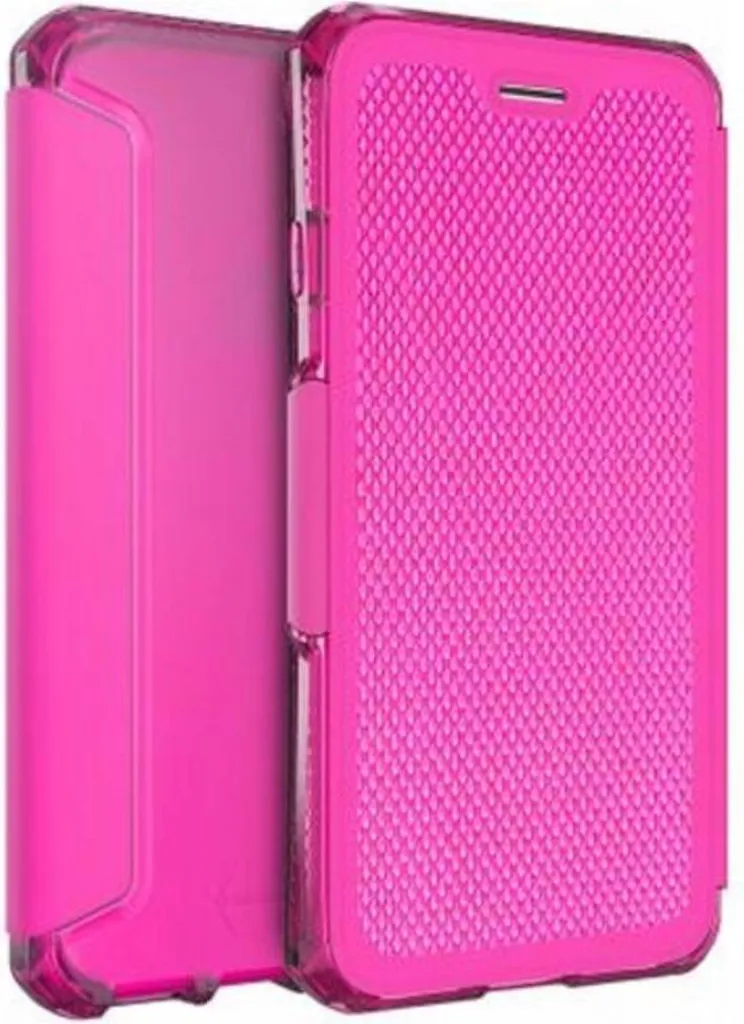 Protection Écran iPhone 8 Plus Rose contre Rayures Folio Spectra - 2