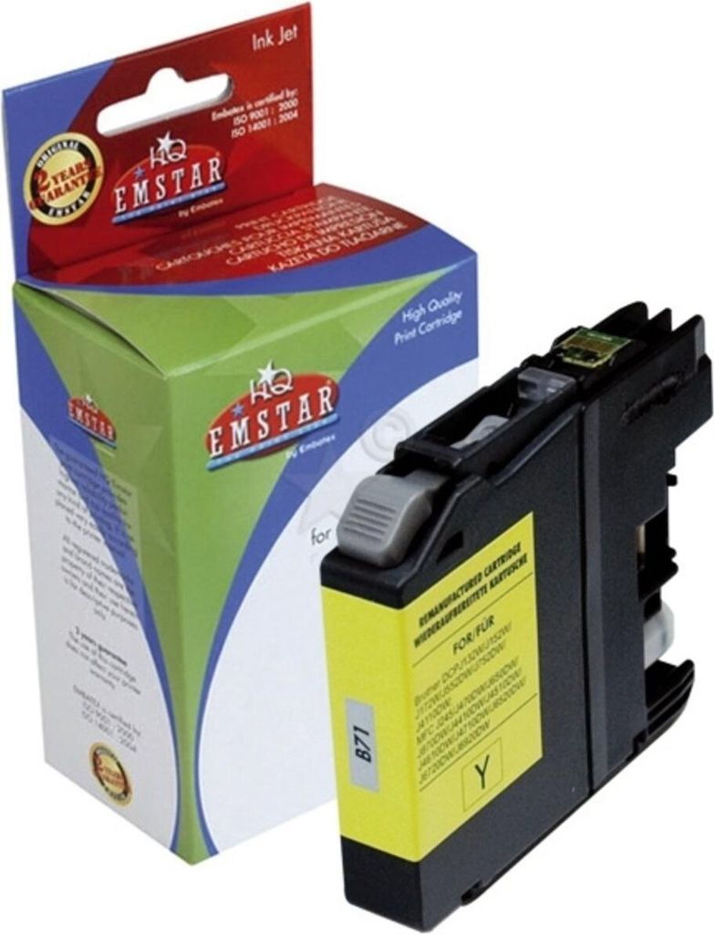 Emstar B71 Alternativ Emstar Tintenpatrone gelb (12BRDCPJ552YHC-B71,B71)
