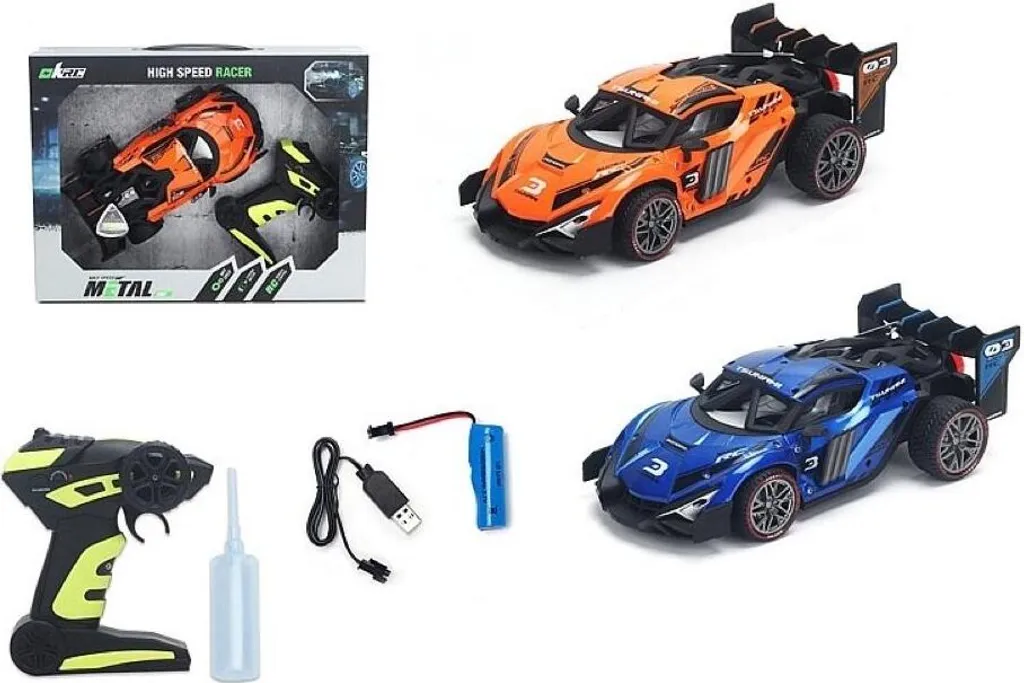Voiture de sport radiocommandée 24.5x12.5x7.5cm MIX pour enfant