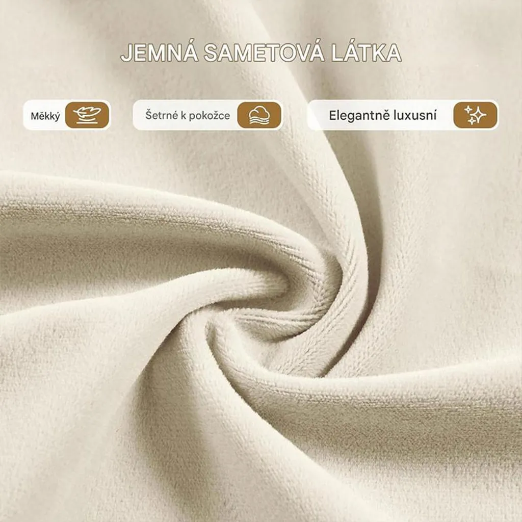 Poltrona Design Velluto Beige 615234 con Ottomana - Eleganza Chic - 5