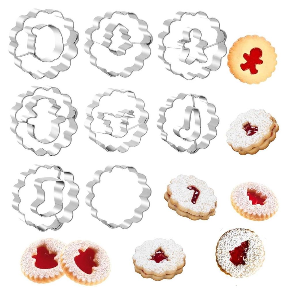 Set Stampini Per Biscotti Chiave E Casa | 2 Formine In Acciaio Inox Per Pancake E Pasta