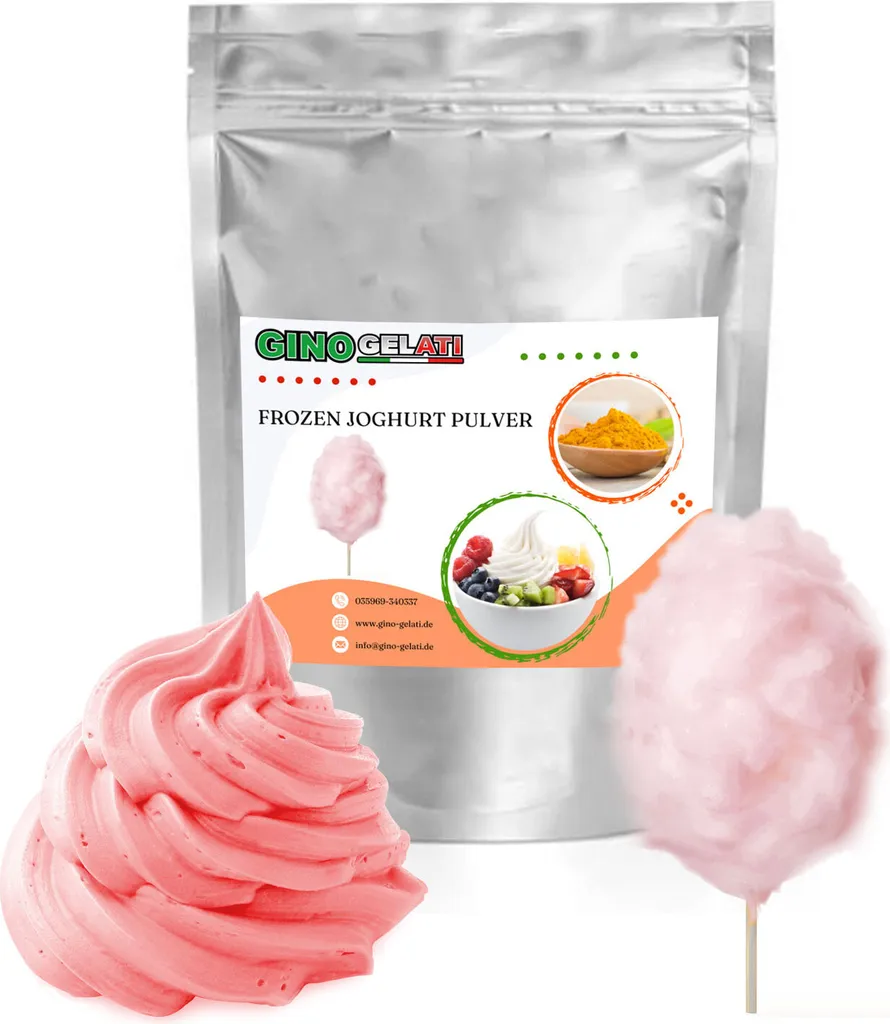 Semilavorato Yogurt Polvere Rosa Candyfloss 10kg - Standard Elevati