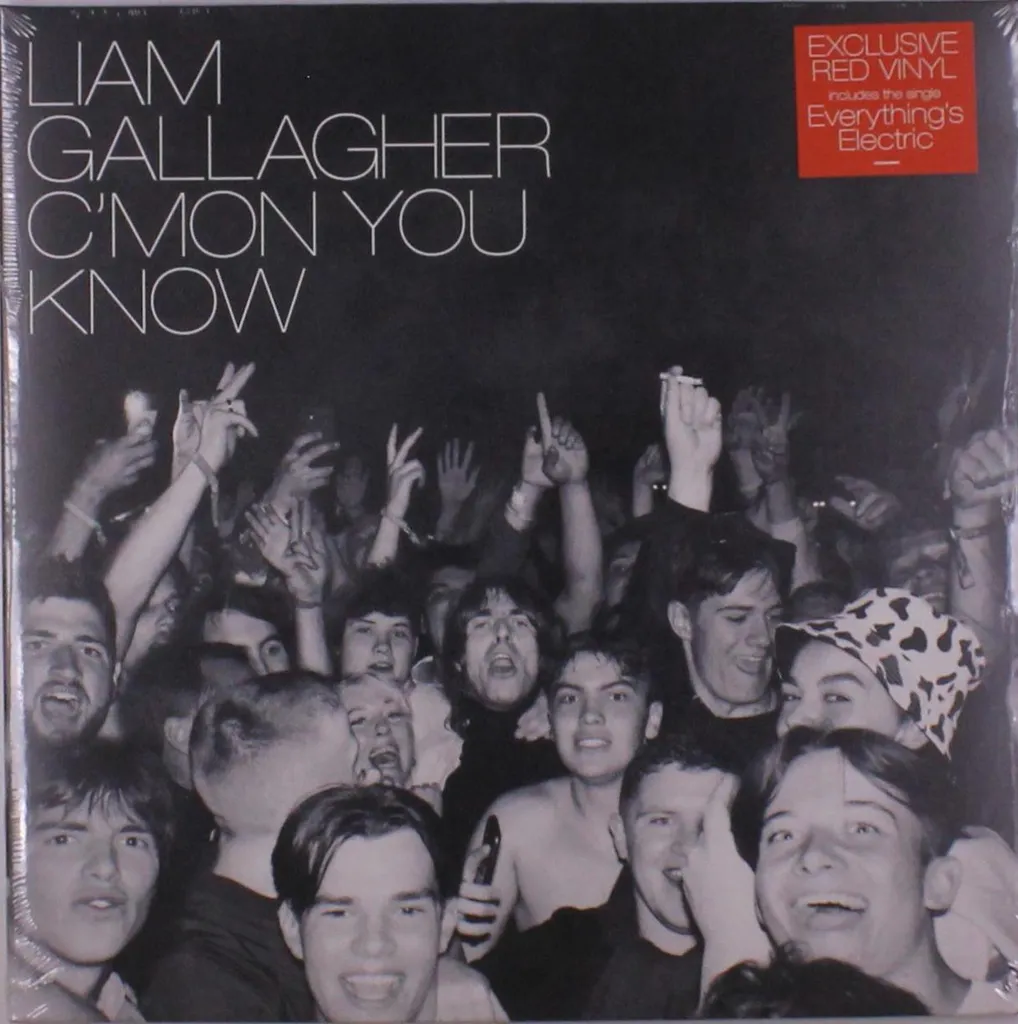 Vinyle Rouge Liam Gallagher C'mon You Know Édition Spéciale Limitée