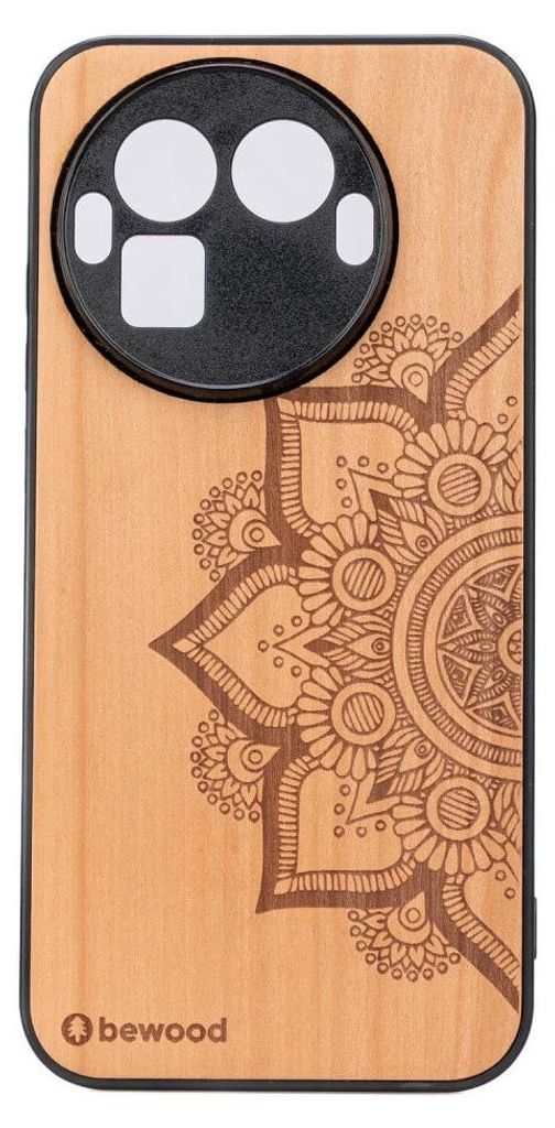 Holzhülle für Realme GT 8 Pro, Bewood Apfelbaum Mandala