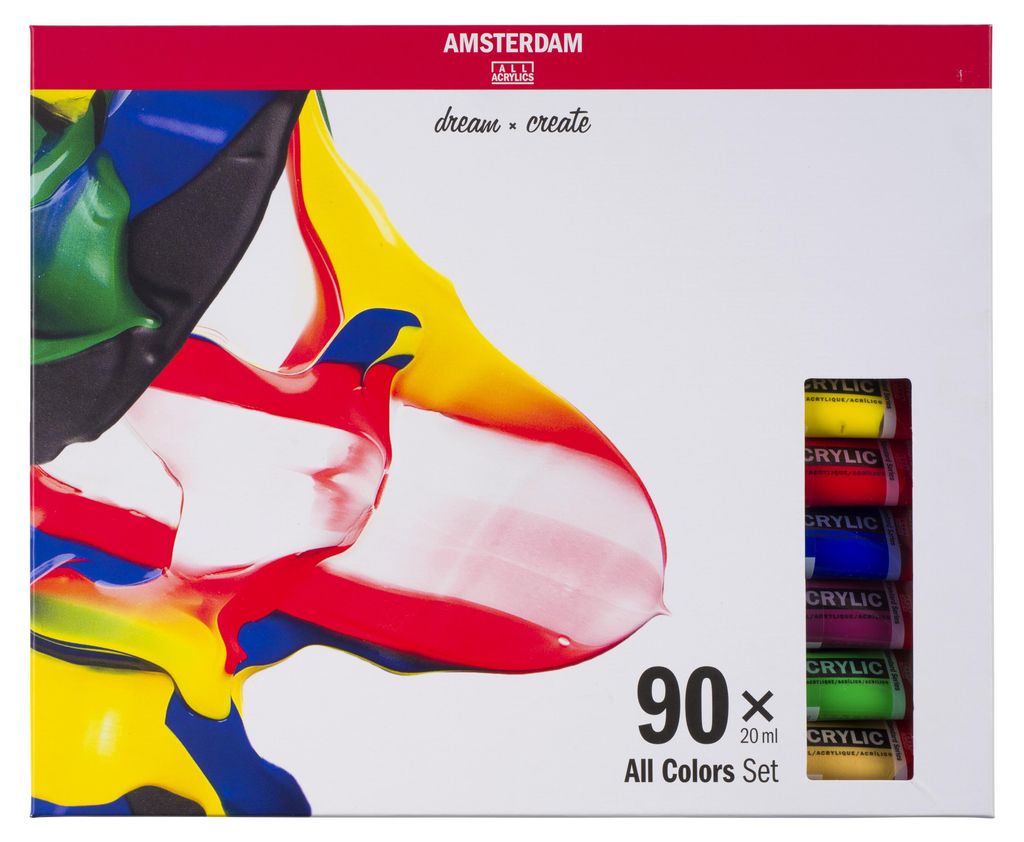 ROYAL TALENS Acrylfarbe AMSTERDAM General Selection 90 Produktbild 