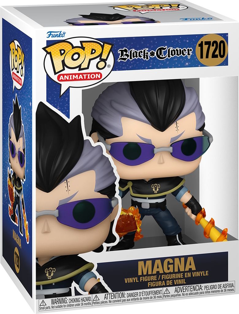 Black Clover - Magna 1720 - Funko Pop! Vinyl Figur Produktbild 