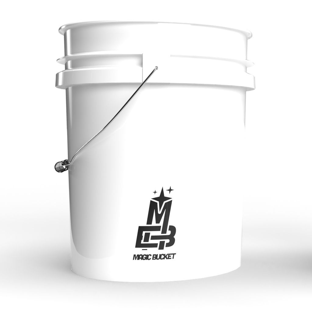 Magic Bucket Wasemmer voor auto handwas, zwart, 5 US Gallonen, ca. 20