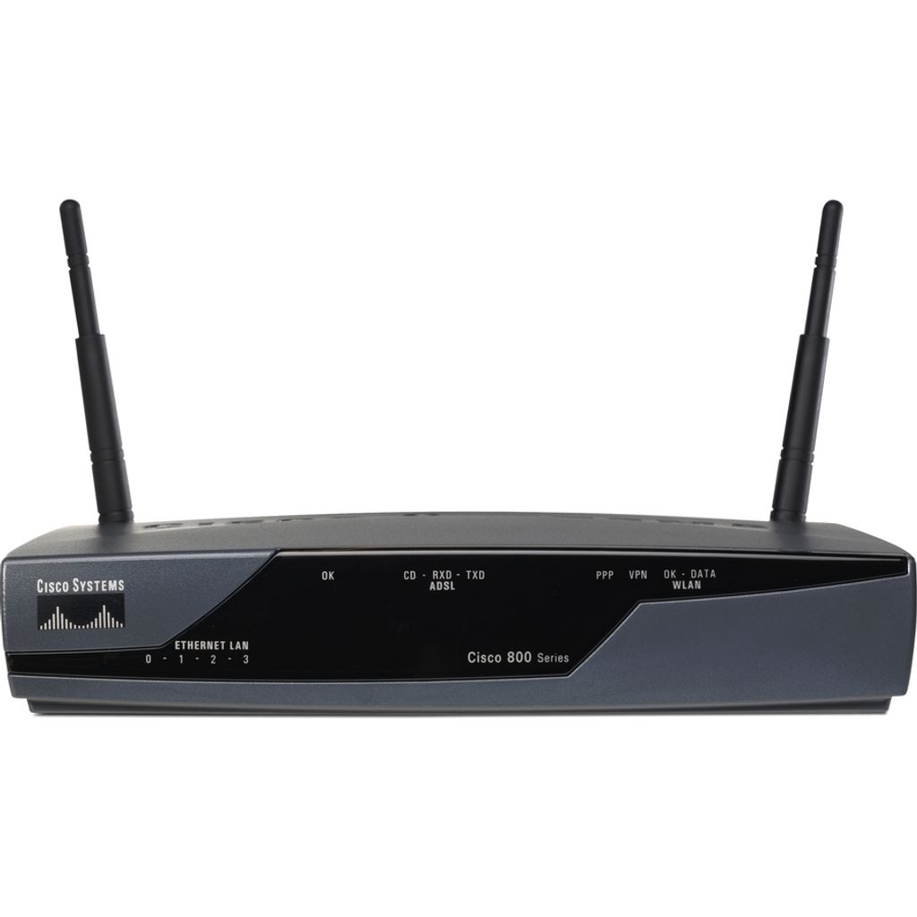Cisco 877, 10, 100 Mbit/Sek, Ethernet (RJ-45), BGP, EIGRP, OSPF, SNMP, HTTP, Telnet, IPSec, PPPoE, PPTP, L2TP, 3DES, AES
