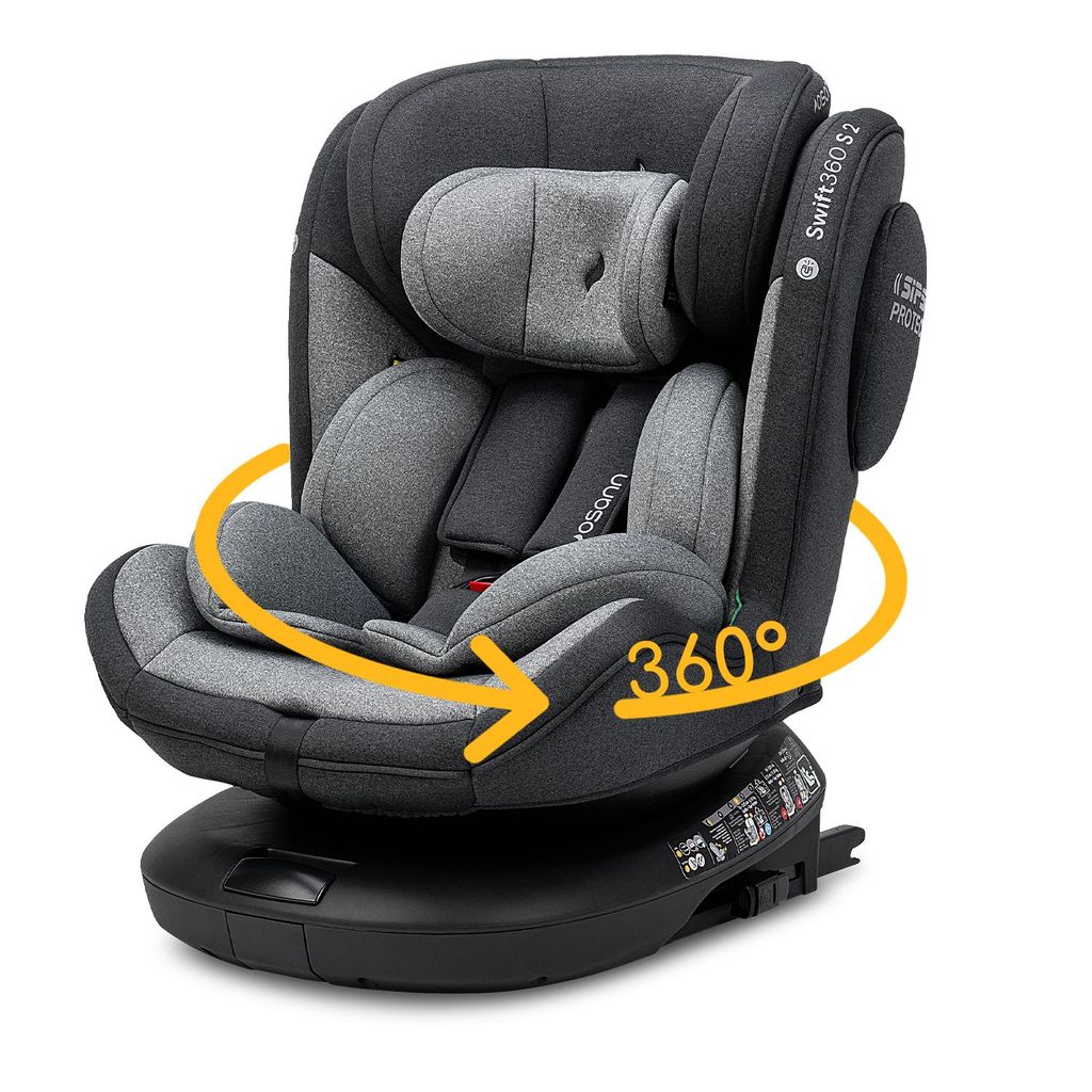 Osann Swift360 S 2, kinderzitje, 360 graden draaibaar met Productafbeelding  AI-gegenereerde afbeelding