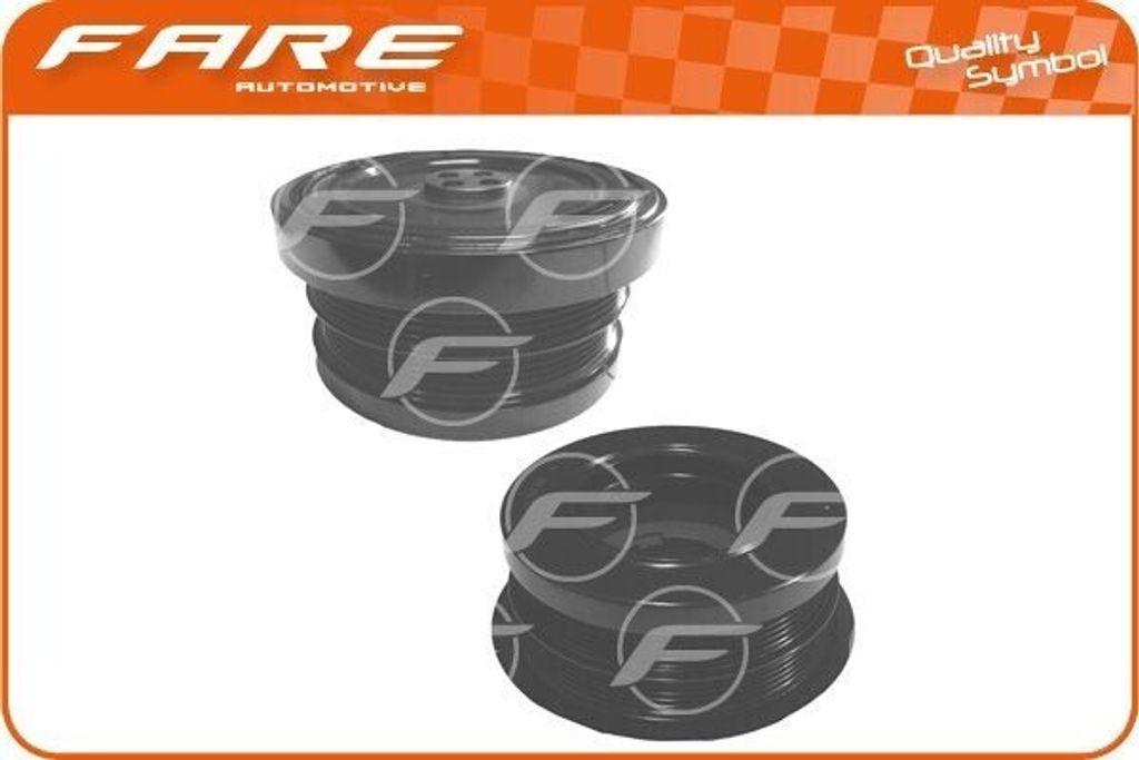FARE SA 4228 Riemenscheibe Kurbelwelle für OPEL Omega B Limousine (V94) 10-Rippen