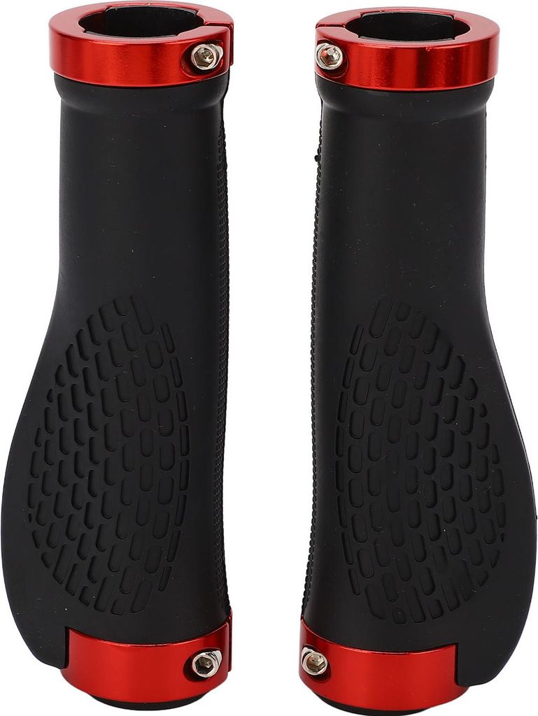 Griffhlse fr Elektroroller, Ersatz Verhindert Verrutschen, Bequeme Silikon-Lenkerabdeckung fr Elektroroller, Stabil fr Elektroroller (BLACK) (Rot)