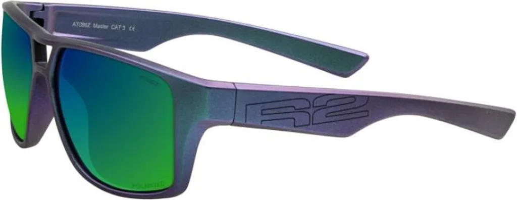 Lunettes cyclisme R2 Master vert mat pour sorties VTT et route