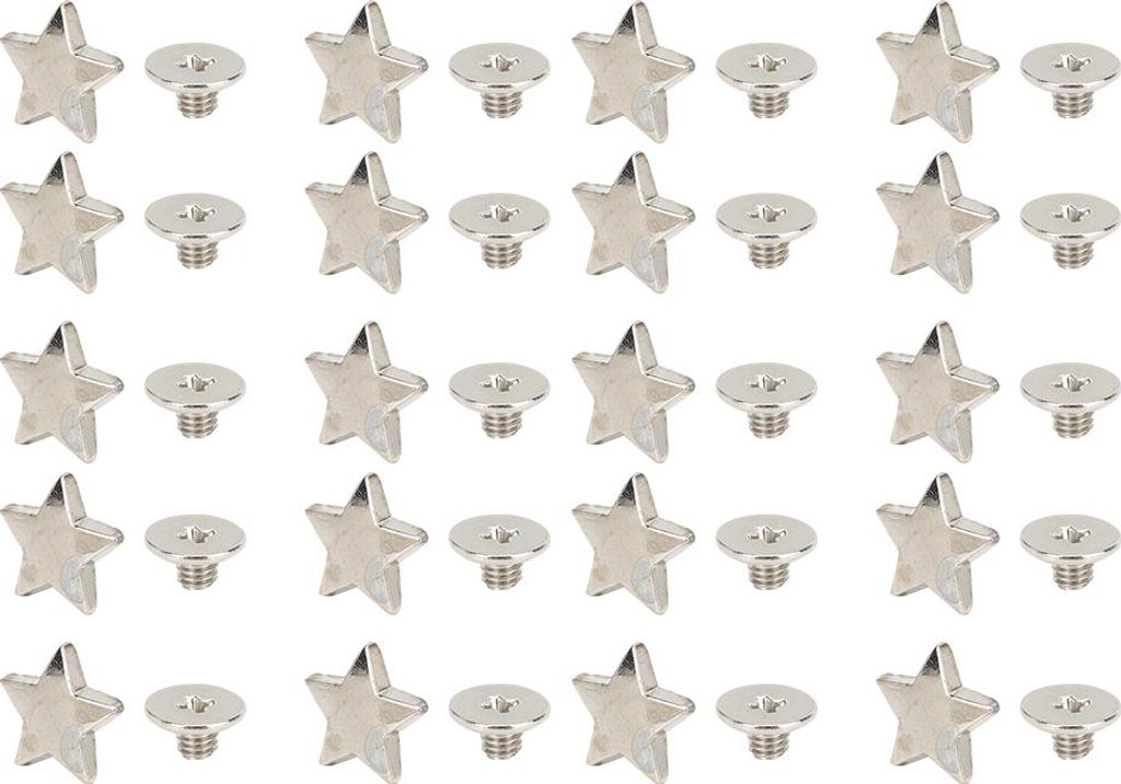 20ks hviezda tvaru nitu Stud DIY oblečenie topánky Obrázok produktu 