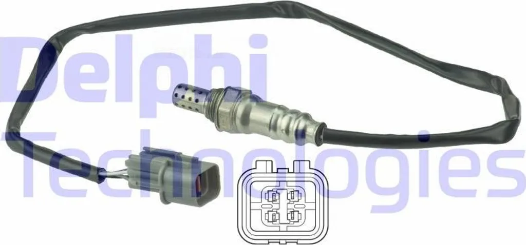 Capteur d'Oxygène Delphi ES20519-12B1 Compatible Hyundai i10 et iX35