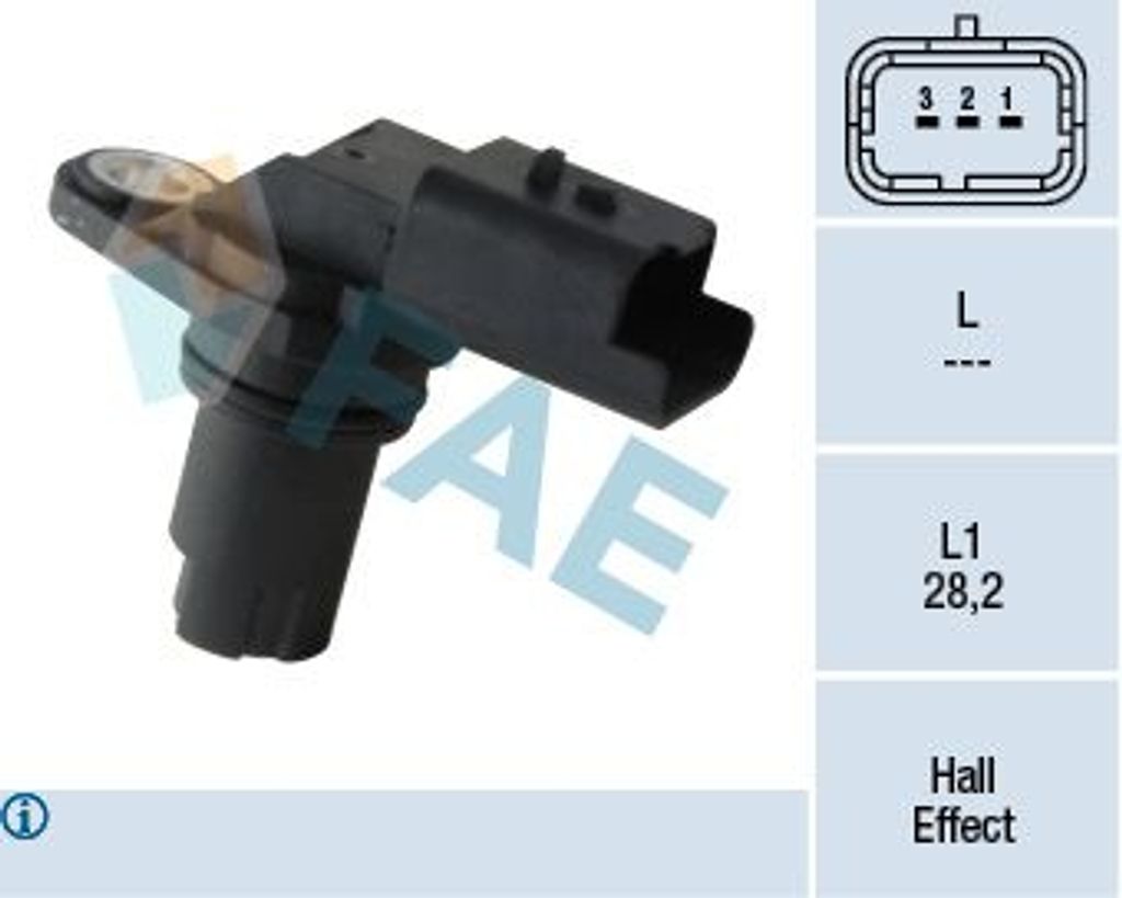 FAE Nockenwelleposition Sensor für OPEL Vivaro A Kastenwagen (X83) Nockenwellen 79306