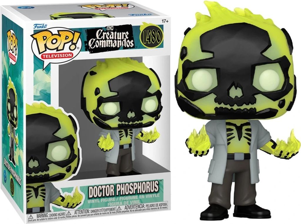 Funko Pop! Creature Commandos Doctor Phosphorus 1480 Obrázek produktu 